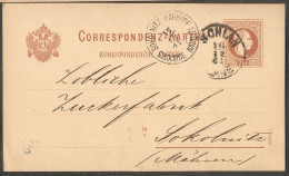 Austria KK Schlan, Slany ... Bc467 - Briefe U. Dokumente