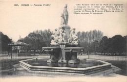 Nîmes Fontaine Pradier Kiosque 956 ELD - Nîmes