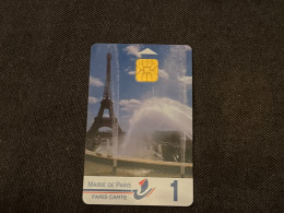 Paris Carte 14 - PIAF Parking Cards