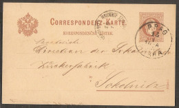 Austria KK Prag ... Bc476 - Lettres & Documents