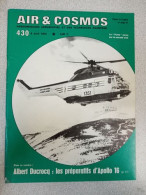 Air & Cosmos Nº430 / Avril 1972 - Zonder Classificatie