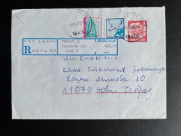 JUGOSLAVIJA YUGOSLAVIA 1992 REGISTERED LETTER PROKUPLJE TO BELGRADE BEOGRAD 03-04-1992 - Lettres & Documents