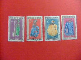 55 REPUBLICA SENEGAL 1966 / MUÑECAS - POUPÉES / YVERT 266 / 69 FU - Sénégal (1960-...)