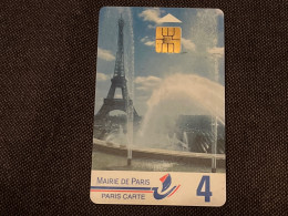 Paris Carte 15 - Cartes De Stationnement, PIAF