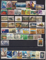 50 TIMBRES   AUSTRALIE   OBLITERES TOUS DIFFERENTS - Collections (without Album)