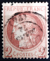 FRANCE                           N° 51                 OBLITERE                Cote : 15 € - 1871-1875 Ceres