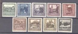Autriche  :  Yv  304-12  Mi  433-41  * - Unused Stamps
