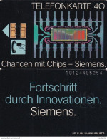 GERMANY - Siemens/Chancen Mit Chips(K 192), Tirage 21000, 12/90, Mint - K-Series : Serie Clientes
