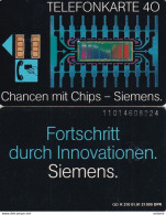 GERMANY - Siemens/Chancen Mit Chips(K 210), Tirage 21000, 01/91, Mint - K-Serie : Serie Clienti