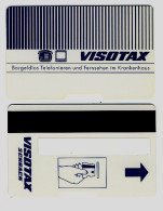 AUSTRIA___Visotax Magnetic Phonecard___for Use In Hospital Only___blue - Autriche