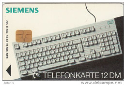 GERMANY(chip) - Siemens/PC Tastatur 123(K 564), Tirage 21000, 05/93, Mint - K-Series : Série Clients