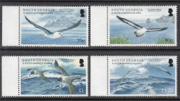 2015 South Georgia Albatross Birds Complete Set Of 4 MNH - Géorgie Du Sud