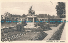 R005637 Chinon. La Statue Et Le Jardin Rabelais. Photomecaniques - Monde