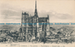 R005640 Amiens. The Cathedral. General View. Levy Fils. No 97 - Monde