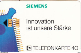 GERMANY - Siemens/Chancen Mit Chips(K 903), Tirage 16000, 04/92, Mint - K-Series : Série Clients