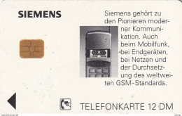 GERMANY - Siemens/GSM(O 686), Tirage 20000, 04/94, Mint - O-Reeksen : Klantenreeksen
