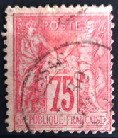 FRANCE                           N° 81              OBLITERE                Cote : 150 € - 1876-1898 Sage (Type II)