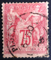 FRANCE                           N° 81              OBLITERE                Cote : 150 € - 1876-1898 Sage (Tipo II)