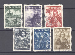 Autriche  :  Yv  431-36  Mi  557-62  (o) - Used Stamps