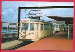 Photo   Charleroi   = Villette TRAM  Motrice SM 9149   Stationne Sujr Le Viaduc Du Pré-métro  Ligne  66 - Andere & Zonder Classificatie