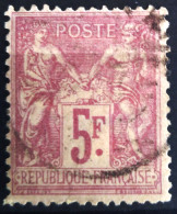 FRANCE                           N° 95                   OBLITERE                Cote : 100 € - 1876-1898 Sage (Tipo II)