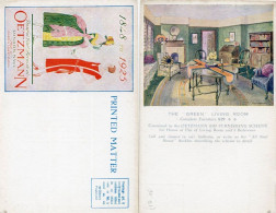 Oetzmann Green Living Room Furniture Old London Advertising Postcard - Pubblicitari