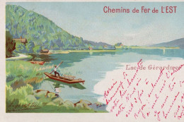 Chemins De Fer De L'est Eastern Railways French Old Advertising Postcard - Publicité