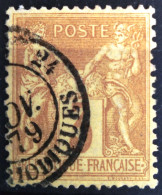 FRANCE                           N° 86                   OBLITERE                Cote : 60 € - 1876-1898 Sage (Tipo II)