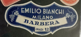 2 Etichetta Barbera - Vino Rosso