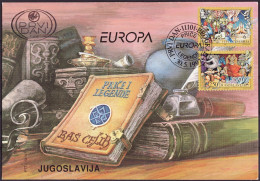 Europa CEPT 1997 Yougoslavie - Jugoslawien - Yugoslavia FDC Y&T N°2681 à 2682 - Michel N°2821 à 2822 - 1997