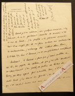 ● L.AS 1939 Pierre BOST écrivain Et Scénariste Né à Lasalle (Gard) - Vivarais - Jacques Simon RG Renseignements Lettre - Writers
