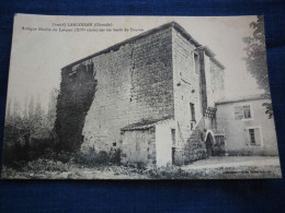 CPA Langoiran Gironde Antique Moulin De Labattut XIVe S. Bords Du Tourne - Non Classés