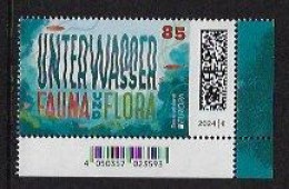ALEMANIA /GERMANY /DEUTSCHLAND  - EUROPA-CEPT 2024 -"UNDERWATER FLORA And FAUNA".- SERIE De 1 V. - CH-INF-DER - 2024