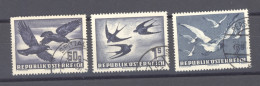 Autriche  -  Avion  :  Yv  54-56  Mi  955-56 + 984  (o) - Used Stamps