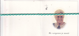 Jeanne De Maeyer-Van De Moortel-Michiels, Bornem 1911, 2003. Foto - Obituary Notices