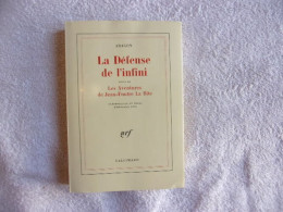 La Défense De L'infini Suivi Des Aventures De Jean-Foutre La Bite - 1801-1900