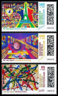 BRD MiNr. 3825-3827 Satz ** Sporthilfe 2024: Olympische Spiele 2024 Paris, Postfrisch - Unused Stamps