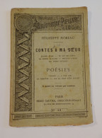"Contes à Ma Sœur", Poésies, De Hégesippe Moreau, Coll. Nouvelle Bibliothèque Populaire, N°13 - 1801-1900