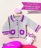 Crochet Et Tricot En Coton Pour Bébé: 30 Modeles Doux Et Colores - Other & Unclassified