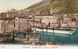 AK Dubrovnik - Ragusa - Stadthafen - Gradska Luka - Ca. 1910 (69472) - Croatia