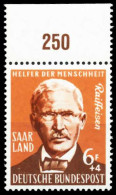 SAAR OPD 1958 Nr 441 Postfrisch ORA X5FA0AA - Unused Stamps