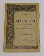 "Macbeth", De Shakespeare, Coll. Nouvelle Bibliothèque Populaire, N°58, 1887 - 1801-1900