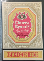 Etichetta Cherry Brandy - Alcoli E Liquori