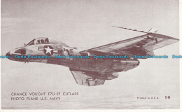R005381 Chance Vought F7U 3P Cutlass Photo Plane. U. S. Navy - Welt