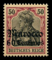 DEUTSCHE AUSLANDSPOSTÄMTER MAROKKO Nr 28 Postfrisch X7059E6 - Deutsche Post In Marokko