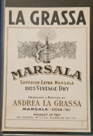 Etichetta La Grassa Marsala - Alcoholen & Sterke Drank