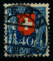 SCHWEIZ PRO JUVENTUTE Nr 178 Zentrisch Gestempelt X73F306 - Used Stamps