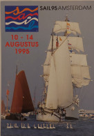 Carte Postale - SAIL 95 Amsterdam (voiliers) - Pubblicitari