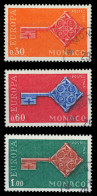 MONACO 1967 Nr 879-881 Gestempelt X9D1852 - Other & Unclassified