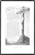 Memorandum à La Mémoire De Marie-Annadèle Binet Née Frappa Décédée En 1873 Prière D'Indulgence - Images Religieuses